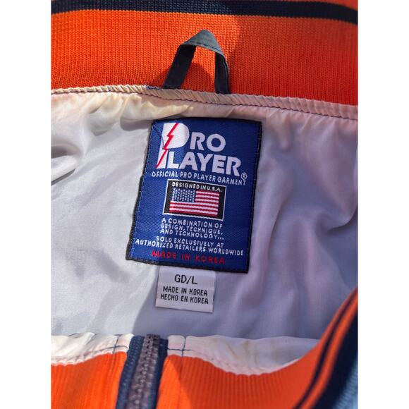 Vintage Pro Player NFL Denver Broncos Quarter Zip Windbreaker – Size Large - Picture 6 of 7